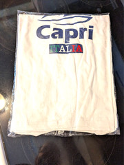 Vintage Capri Italia XL Shirt Made in Italy Nautical 90s Tee NEW in package