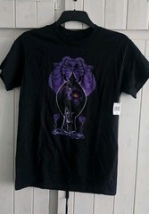 Disney Shirt Adult Small Black Purple Aladdin Jafar Snake Charmer Jasmine Small