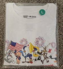 NEW Looney Tunes + American Red Cross LARGE T-Shirt SEALED Size L 2026 LIMITED