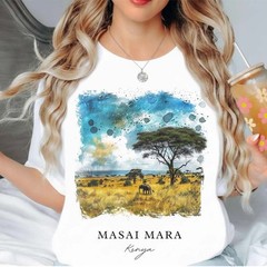 Masai Mara Unisex Shirt Travel Gift Kenya Trip Lover Favorite Tee