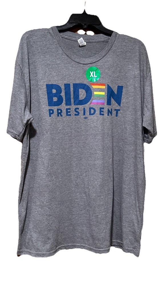 Joe Biden T Shirt XL adult Short Sleeve Cotton/polyester New
