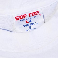 Vtg 80s Rusty R Logo Single Stitch Sof Tee Surf T Shirt Deadstock Made USA Small