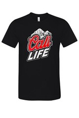 Cali Life Cold Vintage Casual Men’s Tee Street Urban Graphic T-Shirt New Black