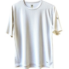 REI Co Op White Active T-Shirt Logo Moisture Wicking UPF 50 Hiking Mens Large