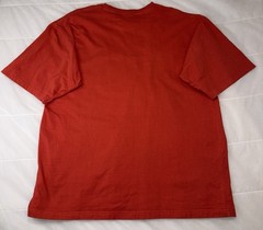 Karl Kani Jeans Red T-Shirt Mens Large Embroidered Logo Hip Hop Streetwear