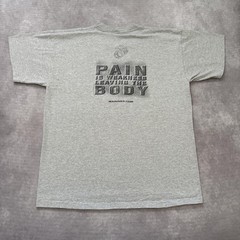 Vintage 90s Marines Pain Is Weakness Shirt Mens L Single Stitch USA Military Tee