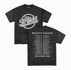 The Strokes Reality Awaits Tour 2026 Concert T-Shirt S-5XL