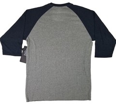 ’47 Brand MICHIGAN WOLVERINES Operation Hat Trick Raglan 3/4 T-Shirt Adult M NWT