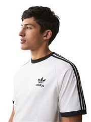 Adidas Originals 3-Stripes T-Shirt – White & Black Men’s Trefoil Tee