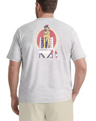 New Men’s 3XLT Big & Tall IZOD Saltwater Relaxed Catchin Rays Countin Waves Tee