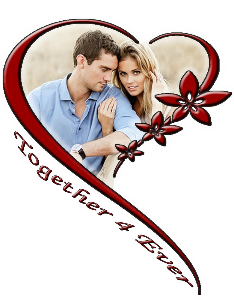 L@@K Your photo with your s/o in a heart!!