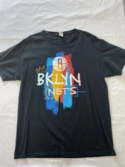 Brooklyn Nets 2021 Big Three Graphic T Shirt Kevin Durant Kyrie Irving Harden L