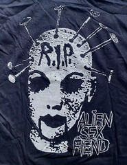 Alien Sex Fiend Gift For Family Black T-Shirt Cotton Unisex OM542