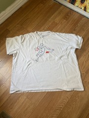 Nike Basketball The Nike Tee White Graphic T-Shirt Size XL