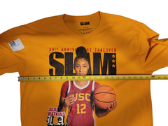 SLAM Magazine JuJu Watkins 30th Anniversary Takeover T-Shirt Gold XL USC Basketb