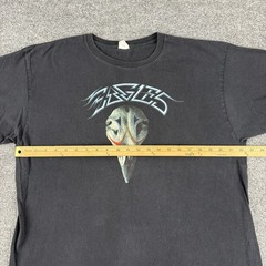 The Eagles Greatest Hits Shirt Mens XL Black Skull Graphic Rock Band Concert Tee