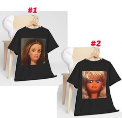 Barbie Disgusted Face Funny Meme T-Shirt