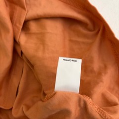 Murano Liquid Luxury T-Shirt Men’s XL Orange Short Sleeve Solid Casual Shirt