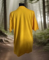 Kenya “Hakuna Matata” No Worries Men’s L Woman’s XL Gold Shirt NWOT Chest 22”