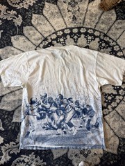 90’s NEW NOS VTG Buffalo Bills Eric Moulds AOP Double Sided Graphic Shirt Size L