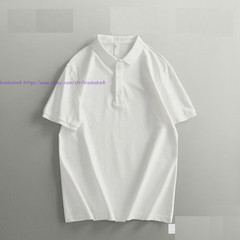 Men’s Summer Shirts Short Sleeve Casual Cotton blend Tops Classic Golf T-Shirt