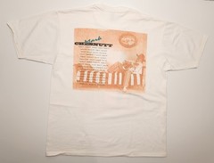 1993 Mark Chesnutt Tour Double Sided Concert T-Shirt XL Nice Cond As Pictured