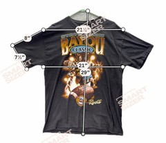 Vintage 2000 Bayou Classic Shirt Men L Black Southern Vs Grambling HBCU Tshirt
