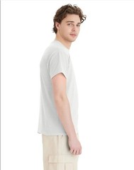 Hanes 5170 5XL EcoSmart Crewneck Short Sleeve Tee Unisex Pit to Pit 31″ Ash