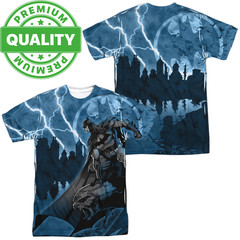 Lightning Strikes Batman Graphic 3D AOP Shirt Unisex All Size S-6XL 1H1212