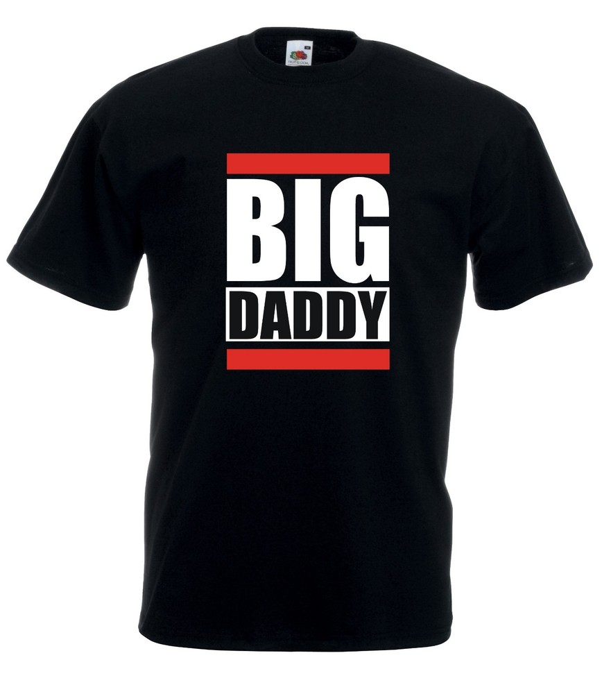 T-Shirt J1713 Big Daddy Six Big Dad Idea Party Gift Of Dad