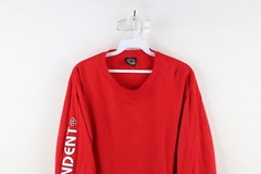 Vtg 90s Independent Skateboards Mens Medium Faded Spell Out Long Sleeve T-Shirt