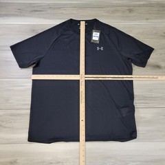 Under Armour T-Shirt Men’s XL Black Tech 2.0 Short Sleeve New
