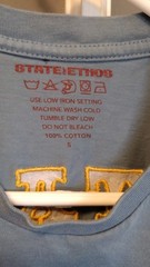 State of Ethos Moto Embroidered Mushroom Tee Shirt Men’s S FMX Motocross Apparel