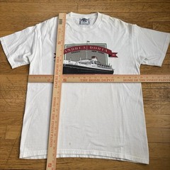 Vintage Andrea Doria Ship Shirt Genoa New York 90s Size Medium