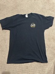 Vintage Tequila T-shirt Size Large Souza Black Liquor Drinking Y2K 90s