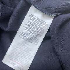 MUJI Women Sz SMALL Crew Neck Plain Navy T-Shirt Stretchy Everyday Easy Casual