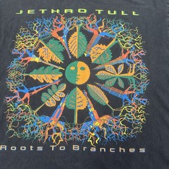 Vintage Jethro Tull 1996 Roots To Branches tour t shirt Large Single Stitch 90s
