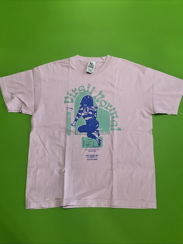 Virgil Normal Adult Entertainment Crewneck Tee Shirt Lilac Size XL