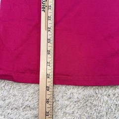 VTG Jerzees 100% Combed Cotton Custom “ Mirage” Embroidery Pink T-Shirt Sz XL