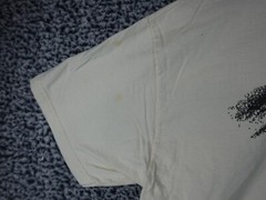 Hanes Beefy-T Size Large Amigos Eye Care Eyeball Print on back