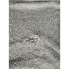 Hollister Must-Have Collection Mens Large Tan Heathered Crewneck T-Shirt Logo