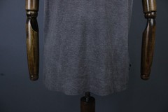 Polo Ralph Lauren Custom Fit Grey Solid Cotton Short Sleeve Polo Shirt Size L