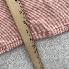 Faherty Striped Shirt Mens XL Orange Cloud Cotton Soft Short Sleeve Tee *B4 New