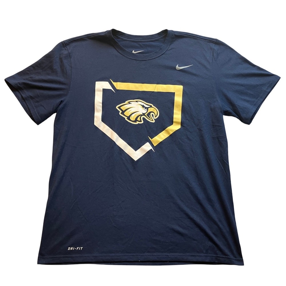 Eagles Nike Shirt Mens Large College Baseball Logo Athleisure Workout