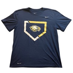 Eagles Nike Shirt Mens Large College Baseball Logo Athleisure Workout