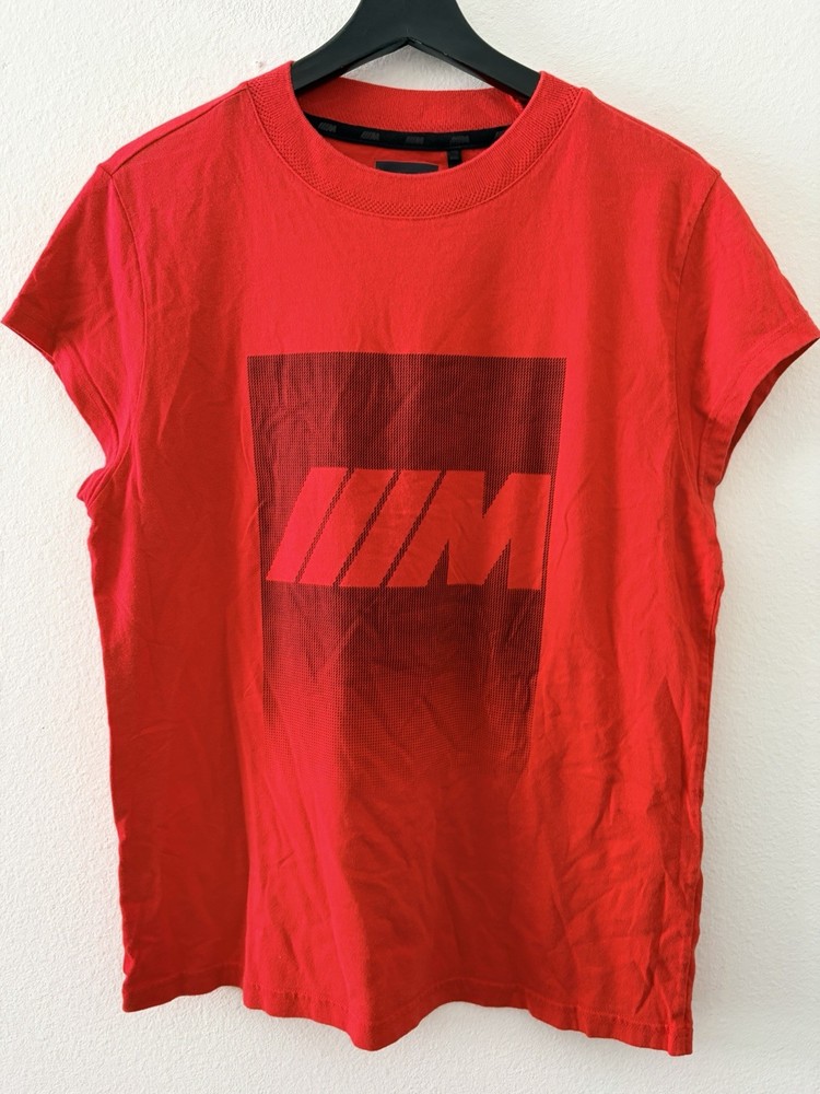 BMW M Motorsport Red Graphic T-Shirt Men’s Size XL