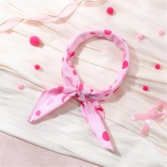 12 PCS Breast Cancer Awareness Bandana Pink Ribbon Scarf Women Charity Events