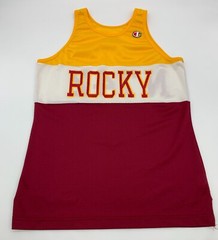 Vintage 80s 90s Champion Mens Large Color Block Mesh Tank Top Track Jersey Shirt