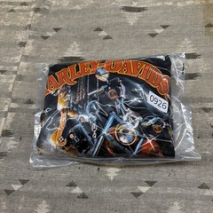 Vtg 80s Harley Davidson Shirt 3d Emblem American Steel Large