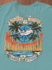 3X Men MARGARITAVILLE KEY WEST Tee Shirt Top 2-Sided Jimmy Buffet Plane 3XL XXXL
